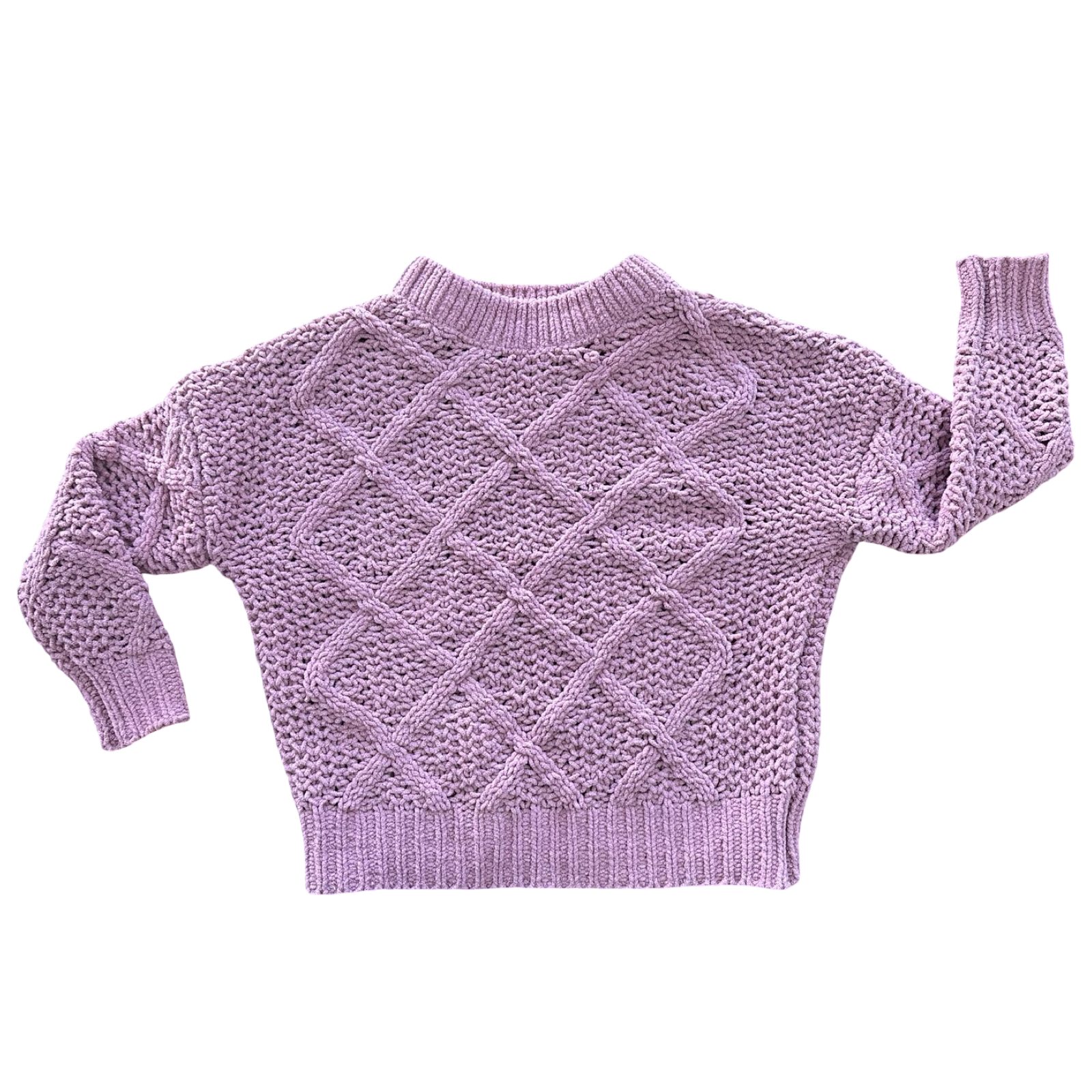 7-8Y Dusty Pink Knitted Jersey - Little Hero