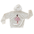5-6Y Pink Ballerina Fleece Top - Little Hero