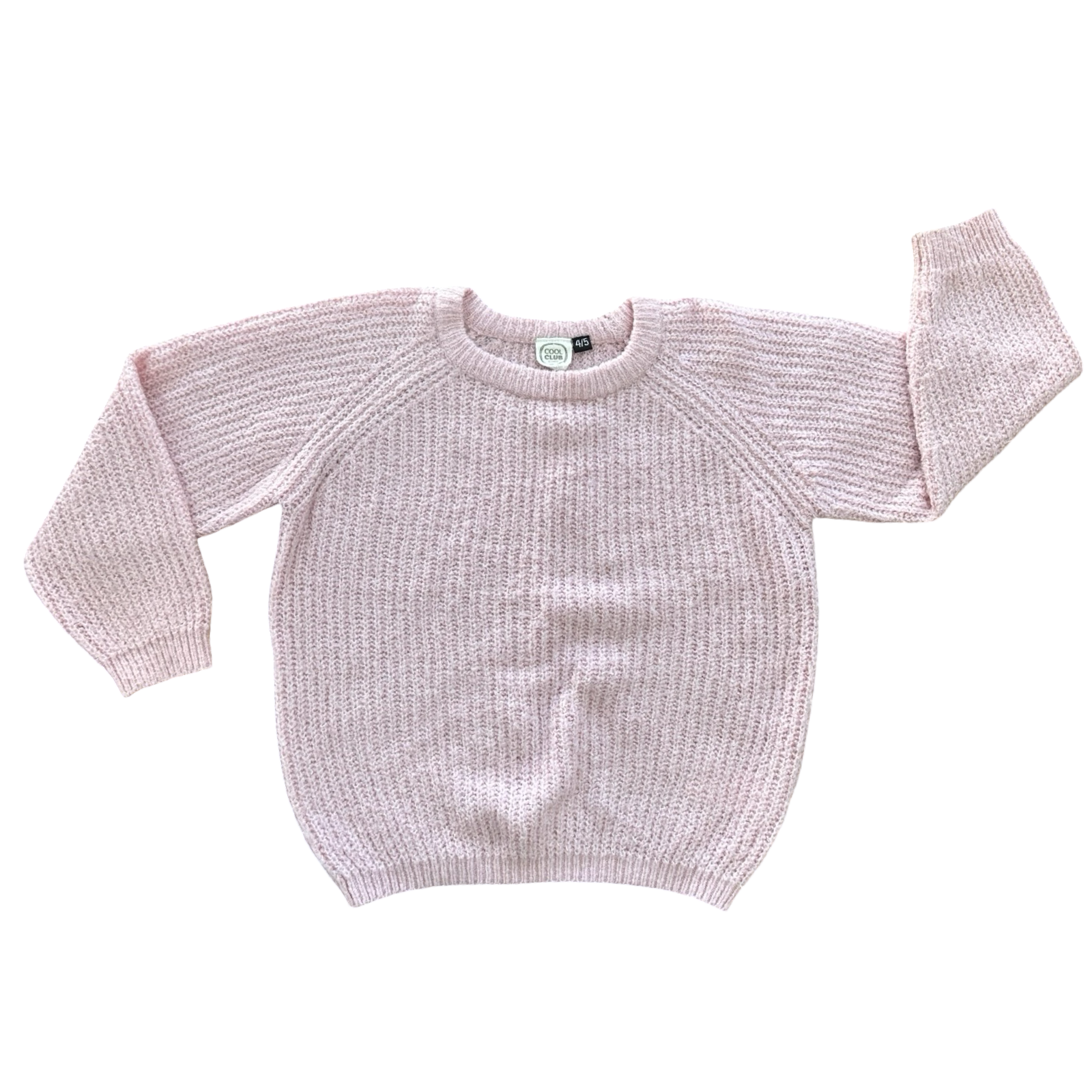 4-5Y Pink Knitted Jersey - Cool Club