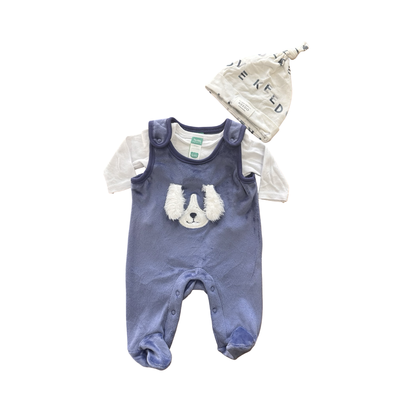 Tiny Baby 3pc Doggie Fleece Set - Ackermans / Keedo