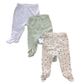 3-6M 3pc Footed Leggings Set - Ackermans