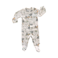 1-3M White Farmin Doggie Babygrow - Woolworths