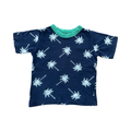 3Y Navy & Green Palm Tree T-Shirt - Cotton On
