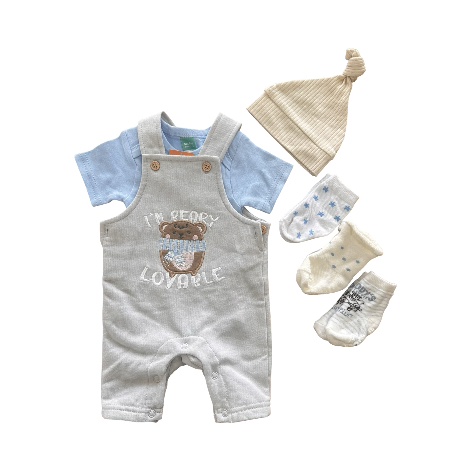 *NEW* Newborn 6pc Beary Set - Ackermans