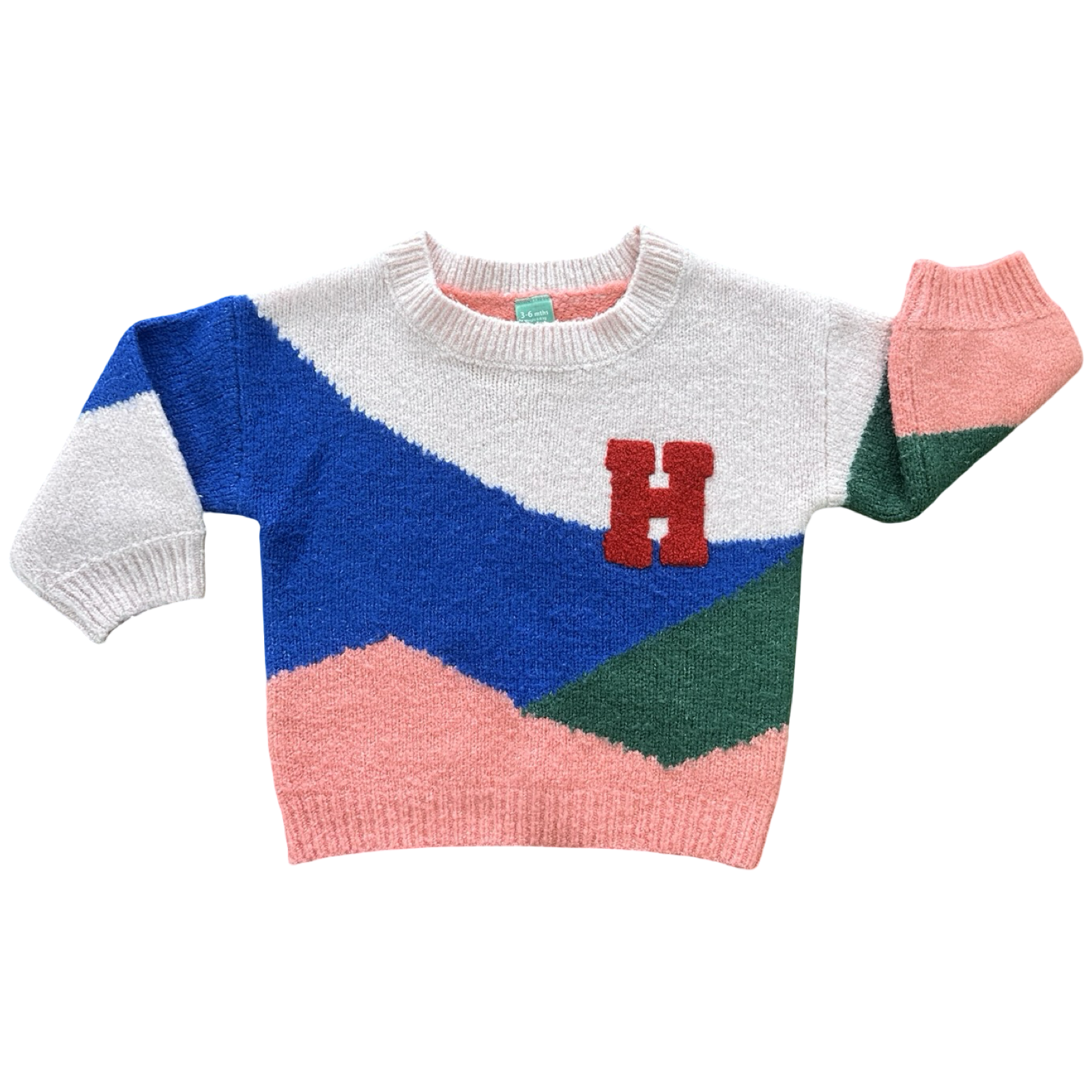 3-6M Multicoloured Jersey with H - Ackermans