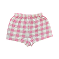 2Y White & Pink Check Shorts - Woolworths