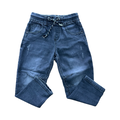 4Y Black Washed Look Denim Jeans - Woolworths