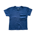 4Y Black T-Shirt with Pocket - Woolworths