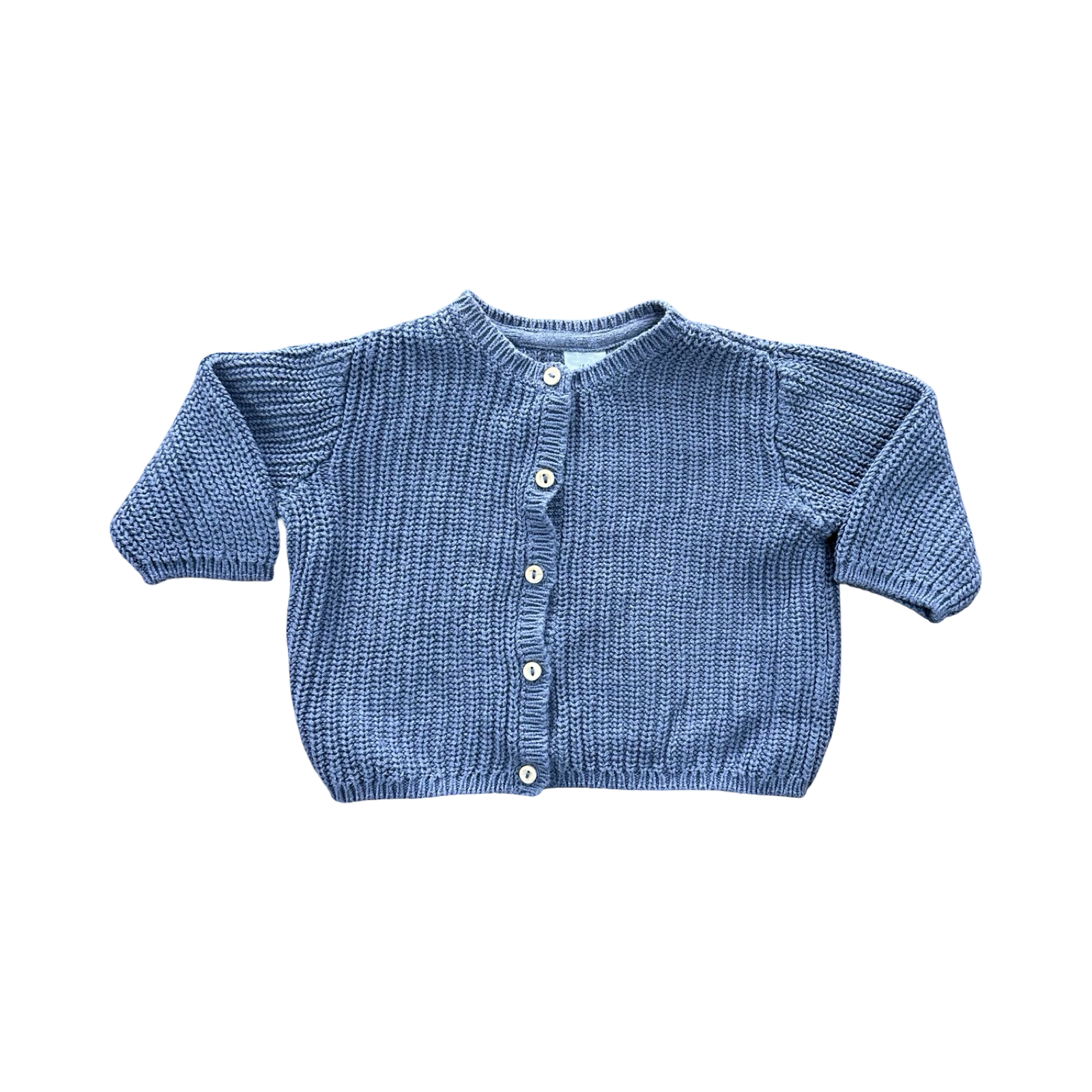 1-2M Grey Knitted Cardigan - H & M