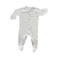3-6M Grey Melange Snapper Babygrow - Woolworths