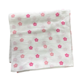 Pink & White Daisy Muslin Blanket - Sugardots