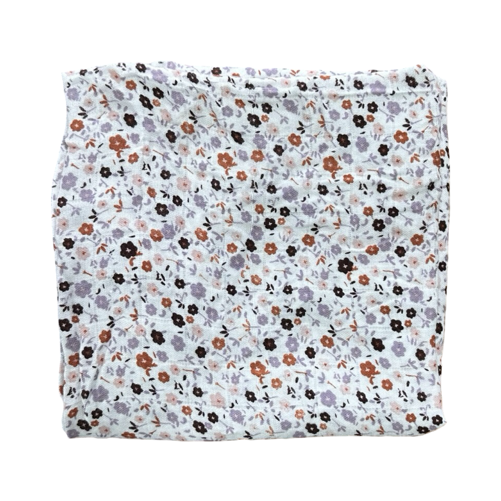 Autumn Coloured Floral Muslin Blankets - Laessig Germany