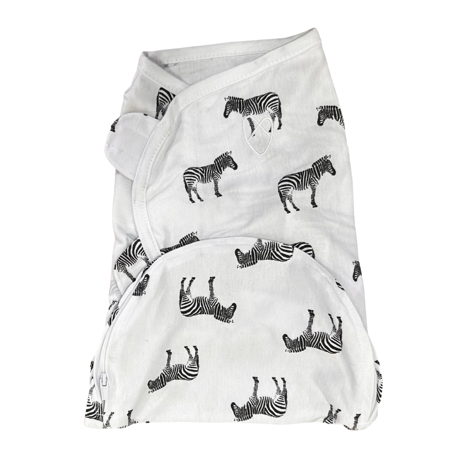 White & Black Zebra Swaddle Wrap Blanket - SwaddleMe