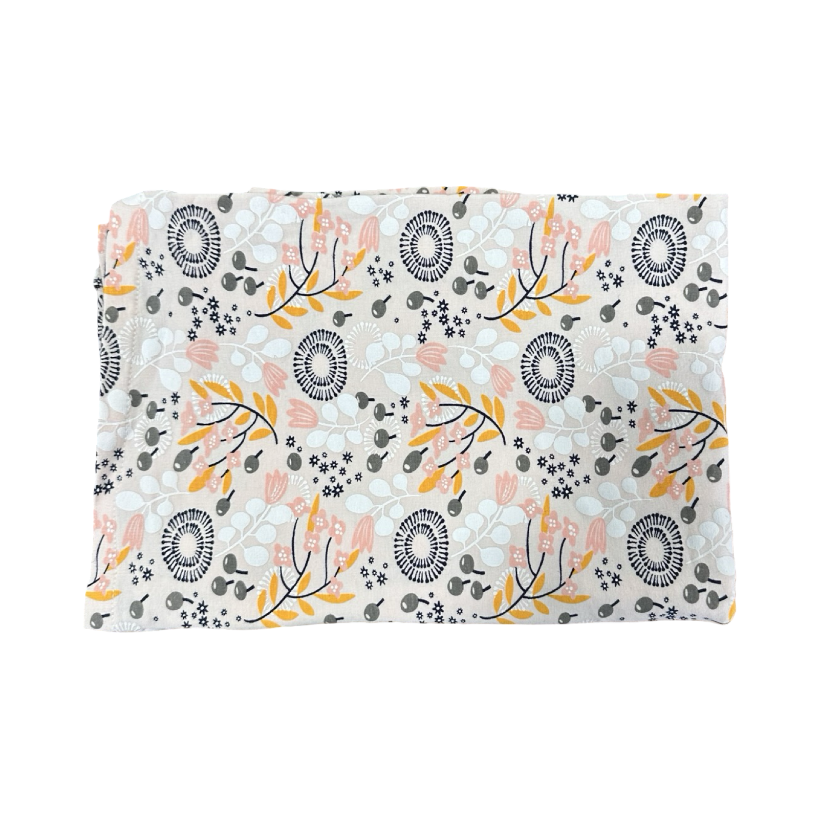 Pink Patterned Stretch Receiving Blanket - Snuggletime