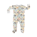 0-3M Multicolour Dinosaur Snapper Onesie - Mr Price