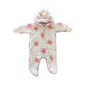 1-3M Pink Flower Bear Onesie - Woolworths