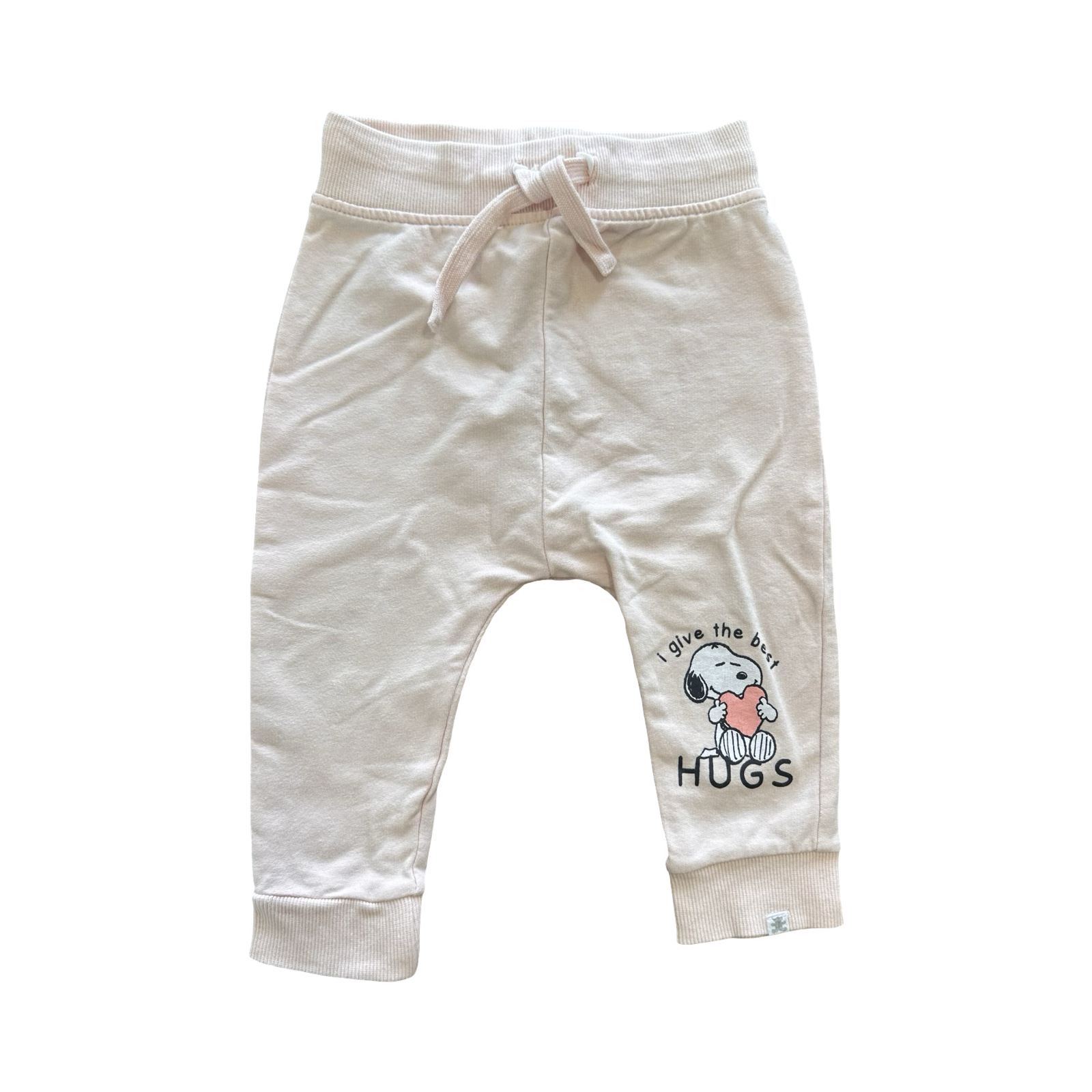 6-12M Pink Snoopy Jogger Pants - Woolworths