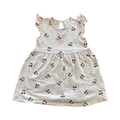 6-9M Pink Cherry Cotton Dress - H & M