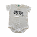 6-12M New to the Cute Crew White Bodysuit - Ackermans