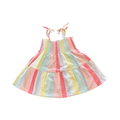 3-6M Multicolour Stripe Summer Dress - Ackermans