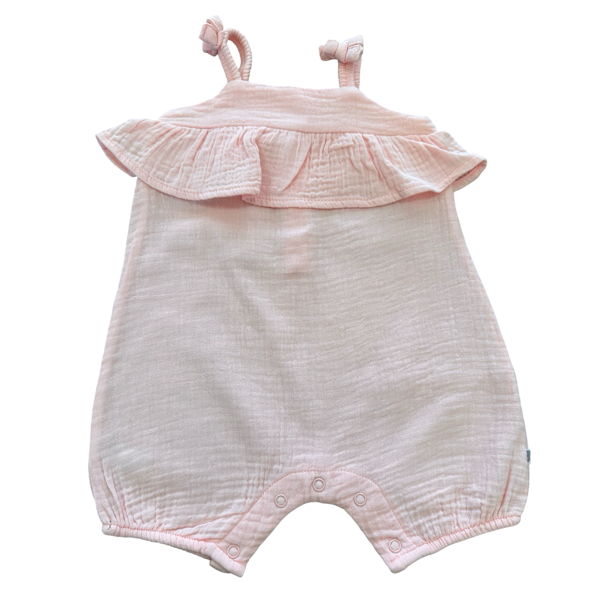 3-6M Peach Muslin Bodysuit - Woolworths
