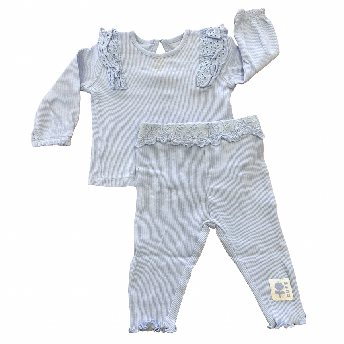 3-6M Beige Super Cute Bunny Romper - Ackermans
