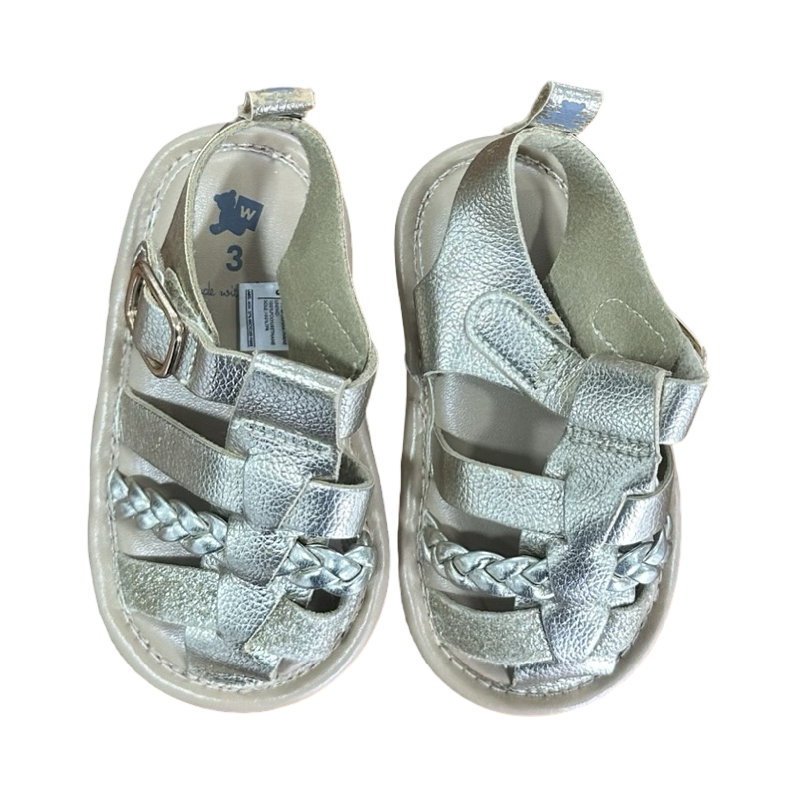 *NEW* Size 3 Gold Sandals - Woolworths