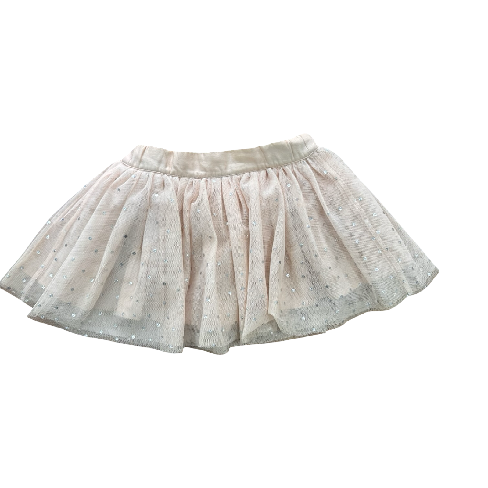 12M Beige Tulle & Sequin Skirt - Stella Mc Cartney kids