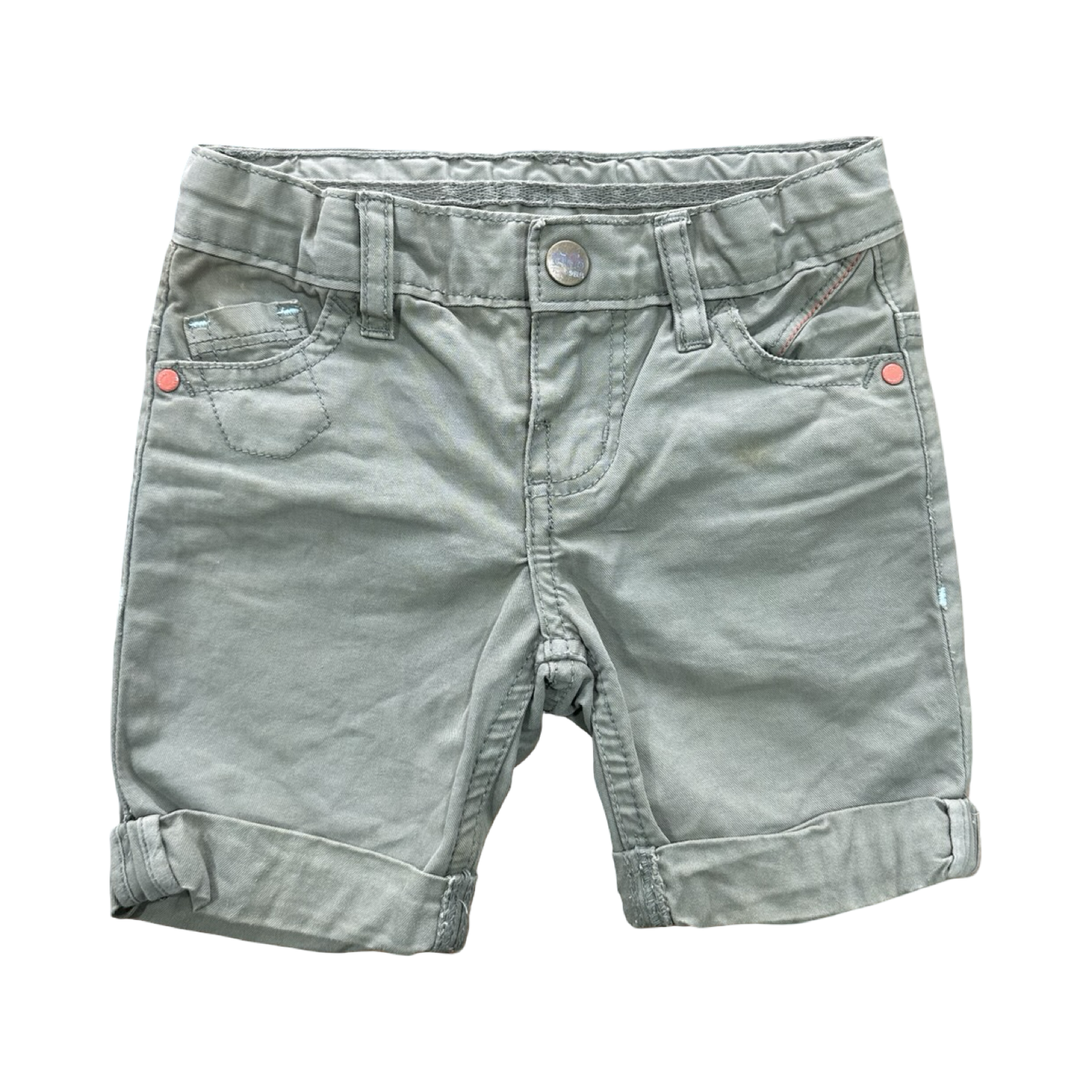 2Y Khaki Cargo Style Shorts - Sergent Major