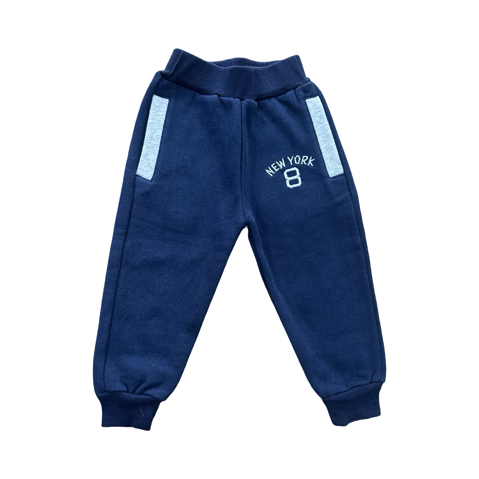 2-3Y Navy & Grey New York Jogger - Pop Candy