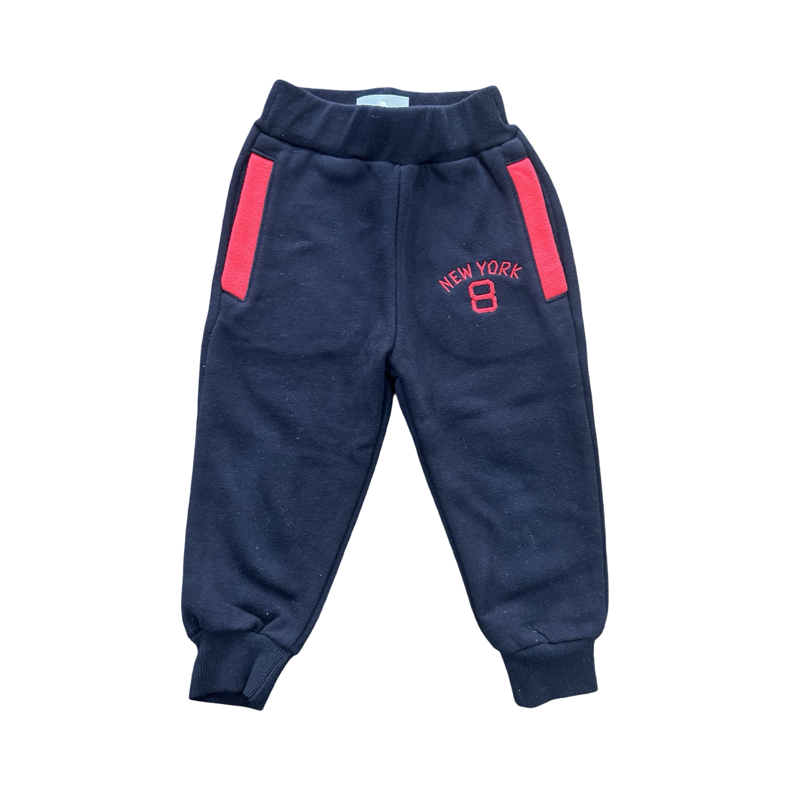 2-3Y Black & Red New York Jogger - Pop Candy