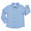 5-6Y Green Soft Touch Buttoned & Collar Shirt - Keedo