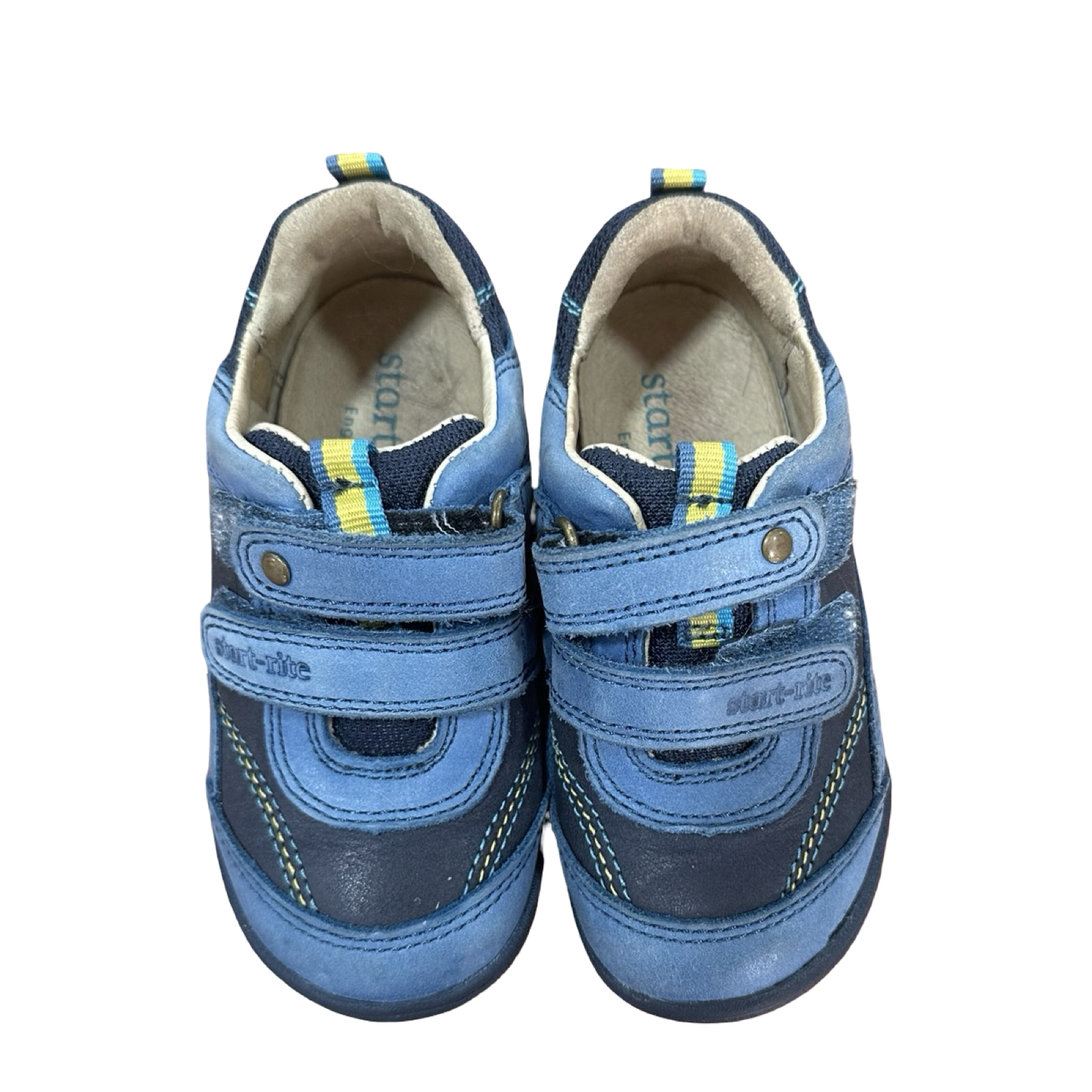 Size 6 Blue Genuine Leather Sneakers - Start Rite England
