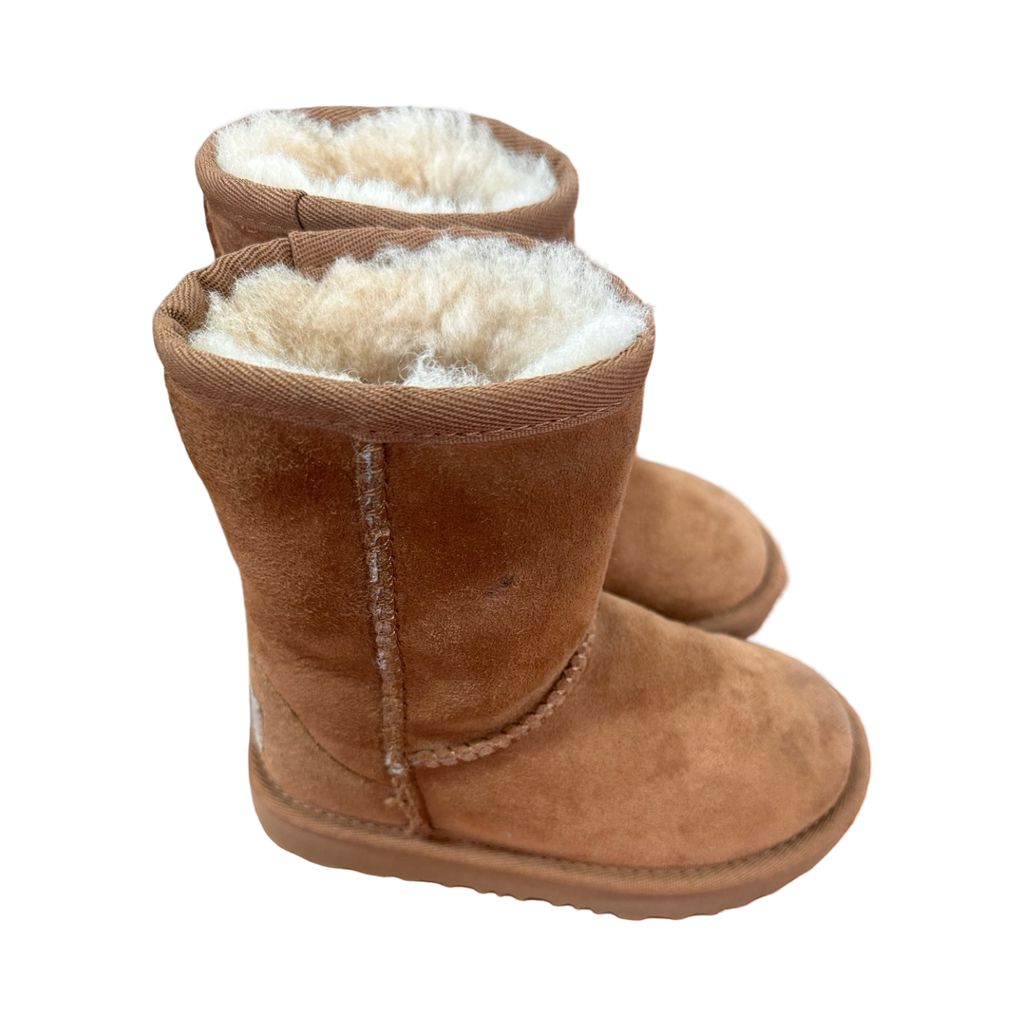 Size 7 Genuine Suede Boots with Wool Inside *Small Imperfection at Front of Shoe - UGG