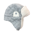1-3M Grey & White Super Cute Aviator Type Hat - Woolworths