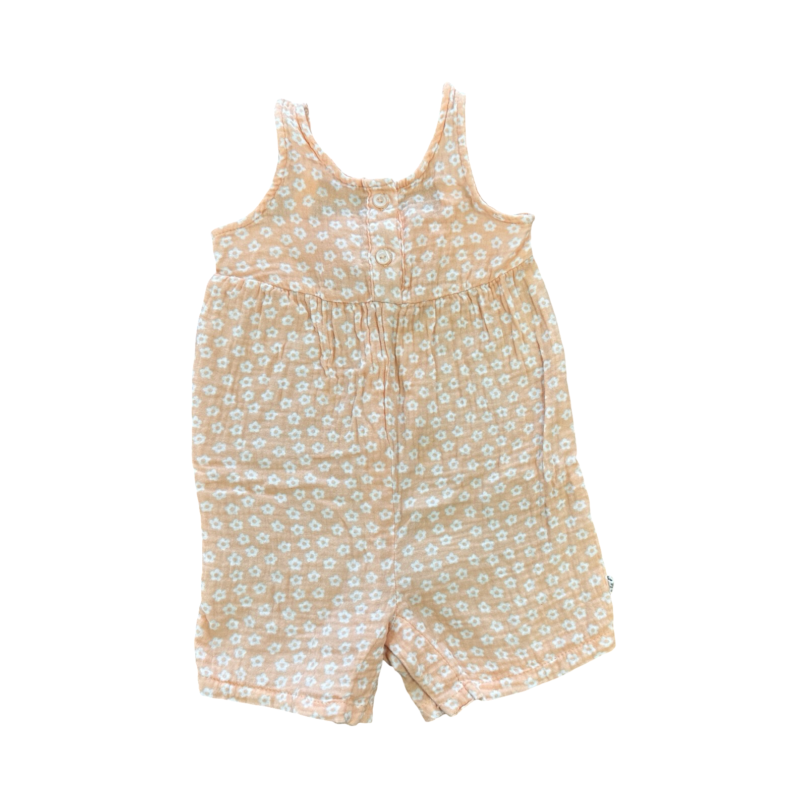 6-12M Peach & Daisy Bodysuit - Woolworths