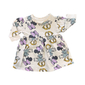 1-3M Cream Minnie Sweater Frill Top - Disney Baby