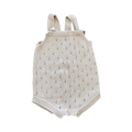 6-12M Beige Knitted Baby Romper - Ackermans