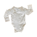6M Cream Bunny Side Button Bodysuit - Mini C