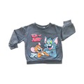 12-18M Grey Tom & Jerry Sweater To - Jet