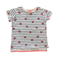 2Y White, Navy & Red Hearts Short Sleeve T-Shirt - Target