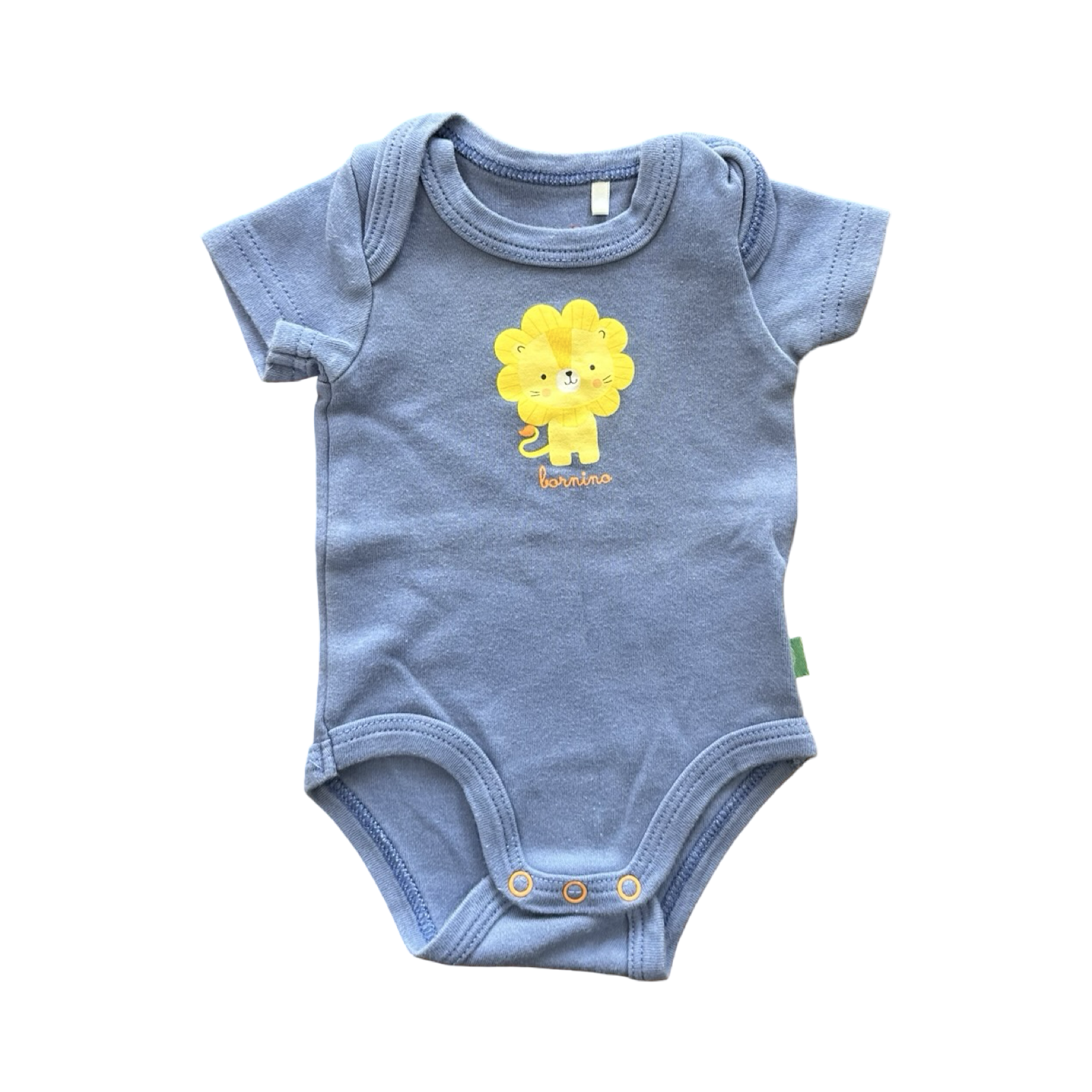 Newborn Blue Lion Bodysuit - Bornino
