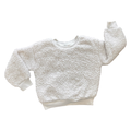 4-5Y White Bear Fleece Top - Real Kids