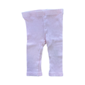 6-12M Pink Ribbed Leggings - Ackermans