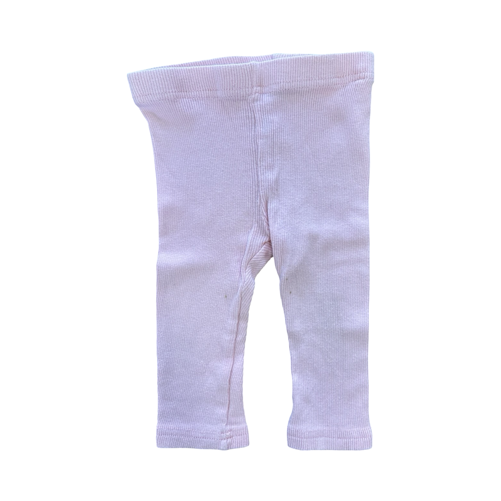 6-12M Pink Ribbed Leggings - Ackermans