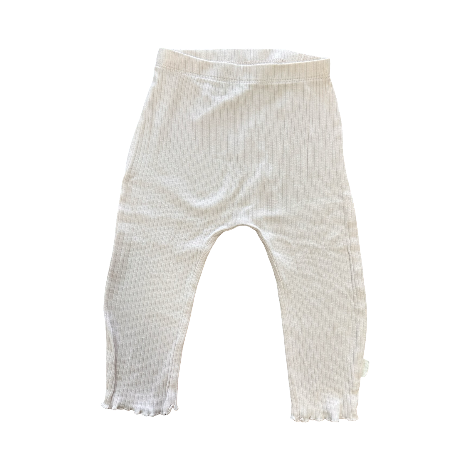 6-12M Light Pink Ribbed Long Leggings - Mr Price