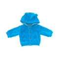 1-3M Turquoise Fleece Bear Jacket - Woolworths