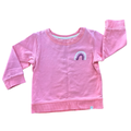 12-18M Pink Rainbow Sweater Top - Woolworths