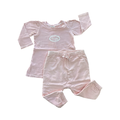 1-2Y 2pc Pink Long Sleeve & Trouser Outfit - Picka lilly / H &M
