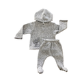 Newborn Grey Melange Winter 2pc Set - Woolworths